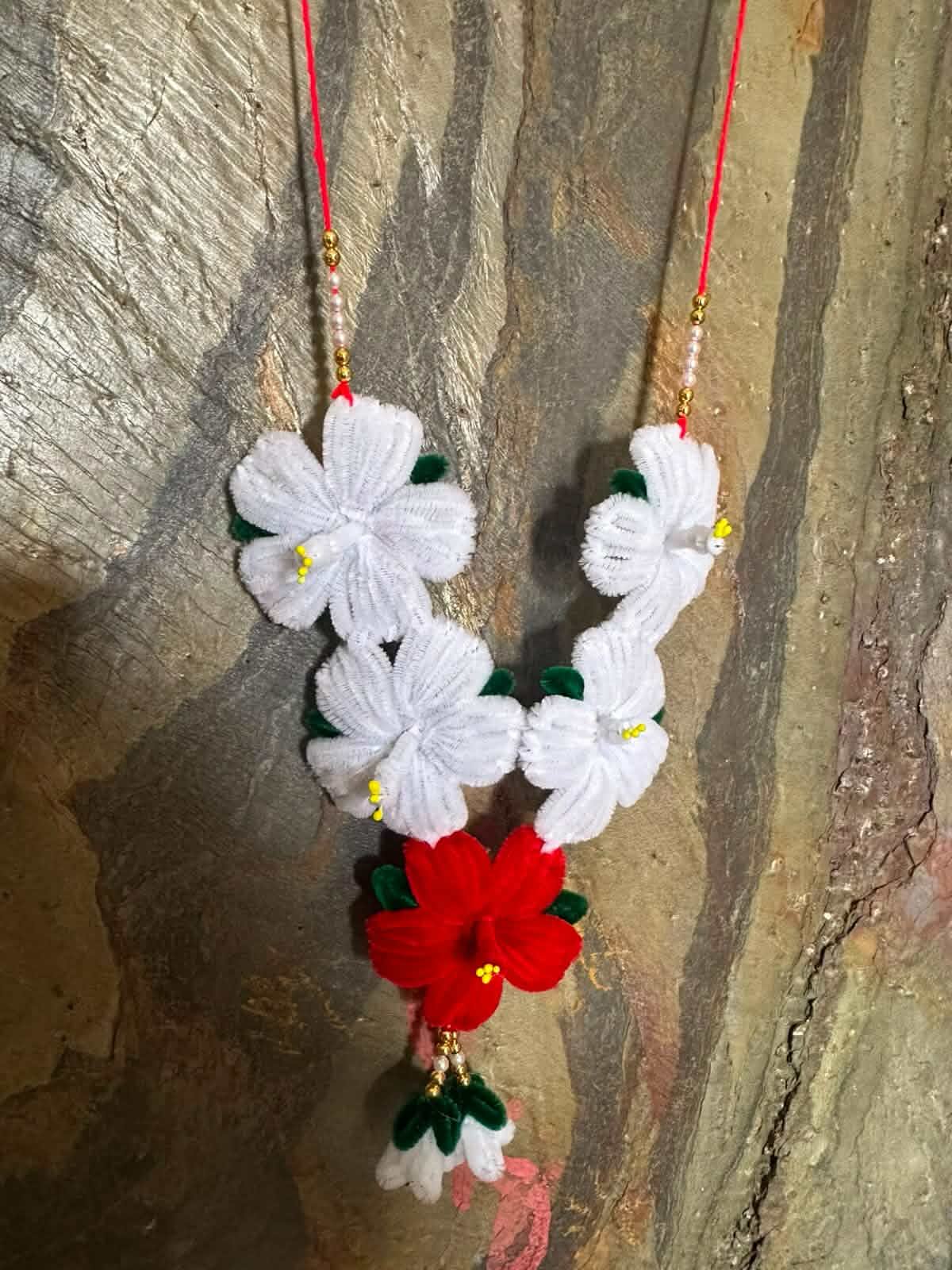 Jaswandi Hibiscus Garland - Image 4