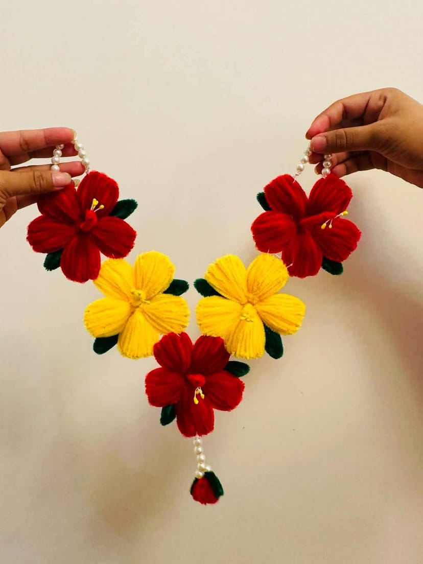 Jaswandi Hibiscus Garland - Image 8